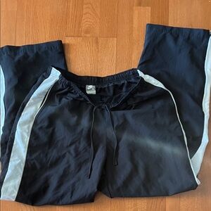 Nike Black Pants with White Accents